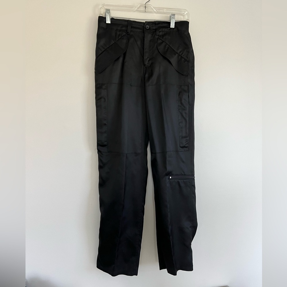 Vintage Ralph Lauren Satin Cargo Pants